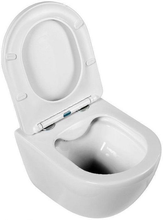 Комплект унитаза BelBagno Amanda BB051CHR+BB051SC с инсталляцией Berges Novum L5 040215 с сиденьем Микролифт и Черной матовой клавишей смыва