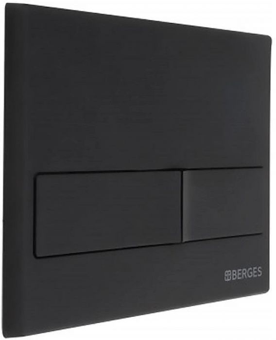 Комплект унитаза BelBagno Amanda BB051CHR+BB051SC с инсталляцией Berges Novum L5 040215 с сиденьем Микролифт и Черной матовой клавишей смыва