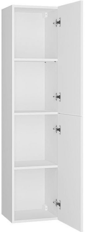 Шкаф пенал Misty Ненси 35 П-Нен-05035-01 подвесной Белый матовый Шкаф пенал Misty Ненси 35 П-Нен-05035-01 подвесной Белый матовый