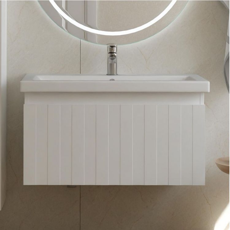 Тумба под раковину Vigo Finlay 80 333 подвесная цвет Белый