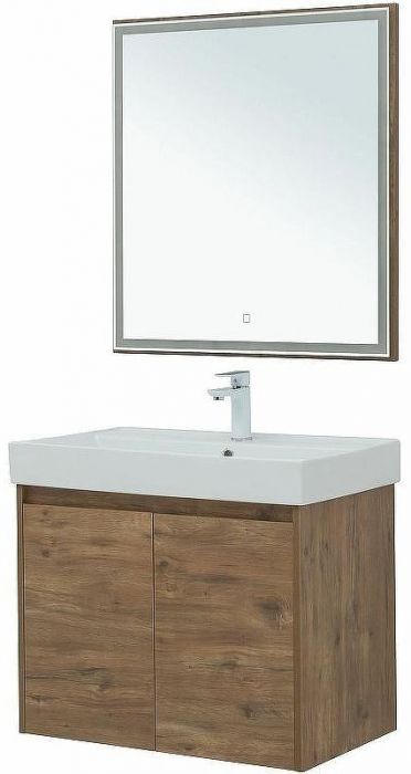 Комплект мебели для ванной Aquanet Nova Lite 75 302537 подвесной Дуб рустикальный
