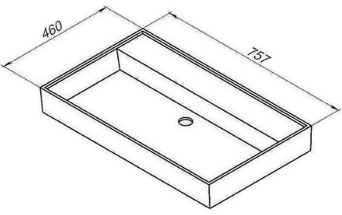 Комплект мебели для ванной Aquanet Nova Lite 75 302537 подвесной Дуб рустикальный