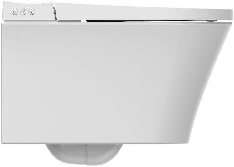 Комплект унитаза биде с инсталляцией Jacob Delafon Seine E34360-00 с сиденьем Микролифт и Белой глянцевой клавишей смыва