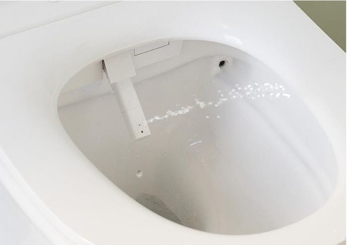 Комплект унитаза биде с инсталляцией Jacob Delafon Seine E34360-00 с сиденьем Микролифт и Белой глянцевой клавишей смыва