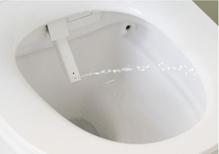 Комплект унитаза биде с инсталляцией Jacob Delafon Seine E34360-00 с сиденьем Микролифт и Белой глянцевой клавишей смыва