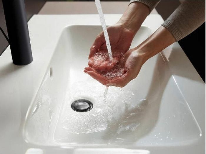 Смеситель для раковины Hansgrohe Talis E 71716670 Черный матовый