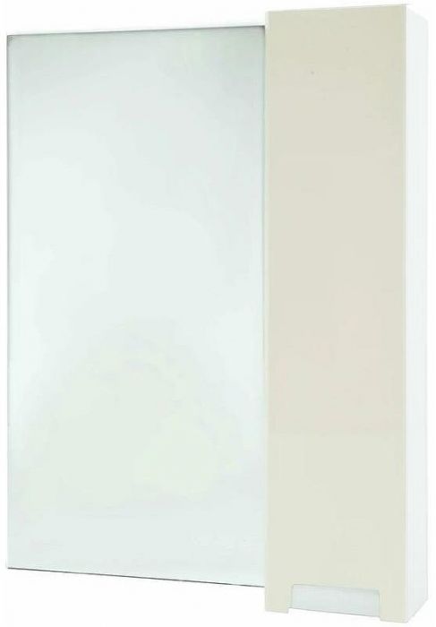 Зеркало со шкафом Bellezza Пегас 60 R 4610409001070 Бежевое