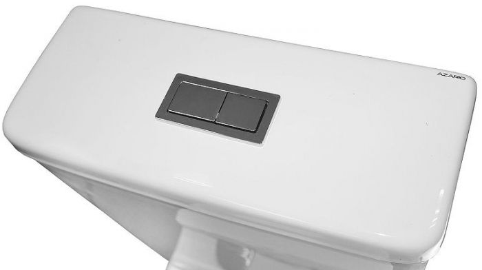 Унитаз компакт Azario Etereo Торнадо AZ-8203 цвет Белый с бачком и сиденьем Микролифт