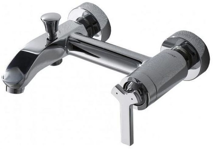 Смеситель для ванны Bravat Waterfall F673107C-01 Хром