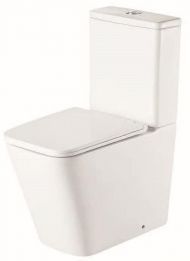 Унитаз компакт Nofer Arles 23033 цвет Белый с бачком и сиденьем Микролифт