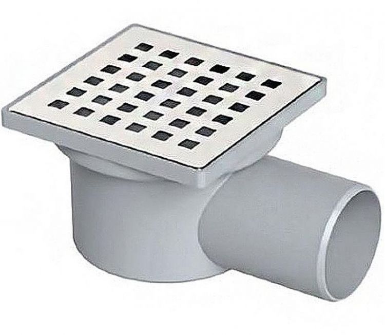 Душевой трап Berges Trend 150x150 091002 с решеткой Хром