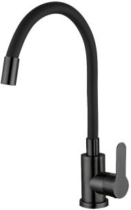 Смеситель для кухни Alfi LF100244 цвет Черный матовый