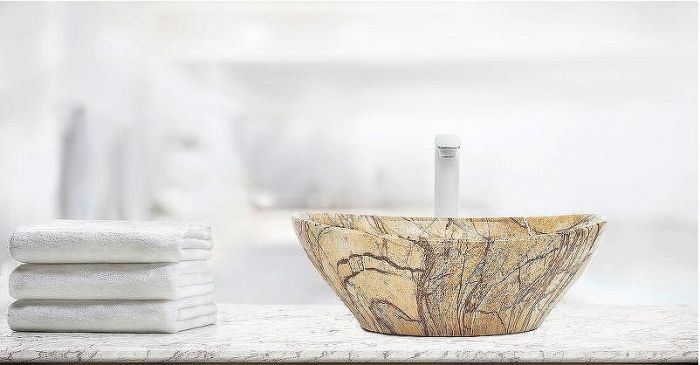 Раковина-чаша WeltWasser Elbach 3078 M818 41 10000004552 Мрамор