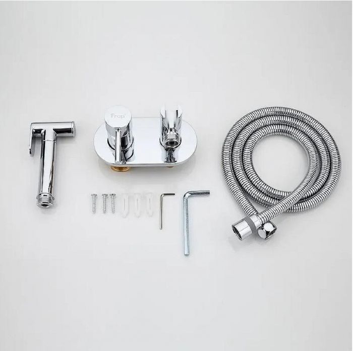 Гигиенический душ со смесителем Frap F7505 Хром