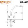 Смеситель для кухни Ulgran Quartz UQ-017-10 цвет Песочный Смеситель для кухни Ulgran Quartz UQ-017-10 цвет Песочный