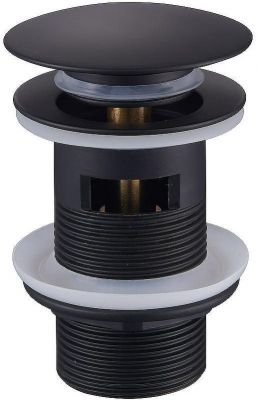 Донный клапан Raglo R600.03.06 click-clack Черный матовый