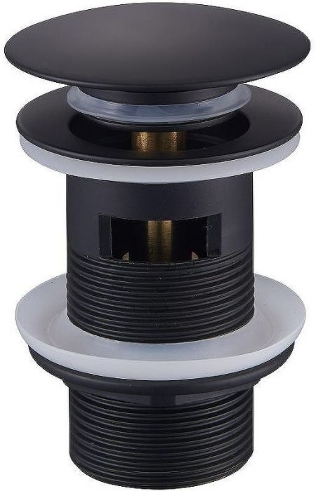 Донный клапан Raglo R600.03.06 click-clack Черный матовый