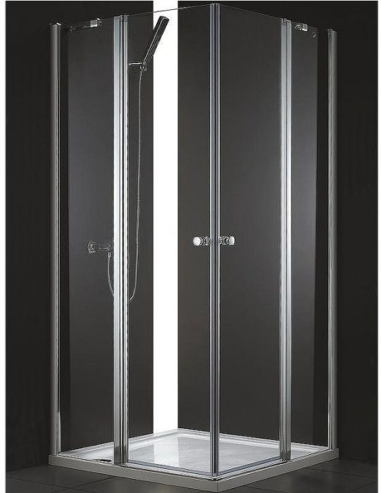 Душевой уголок Cezares Elena 100x100 ELENA-W-A-22-100-C-Cr профиль Хром стекло прозрачное