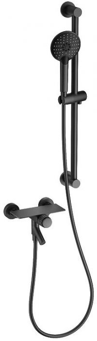 Смеситель для ванны Wonzon & Woghand Click WW-FE05L222-BGG цвет Темный графит
