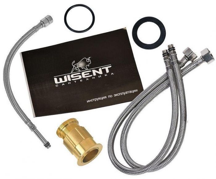 Смеситель для кухни Wisent W4855-25-2 цвет Оникс