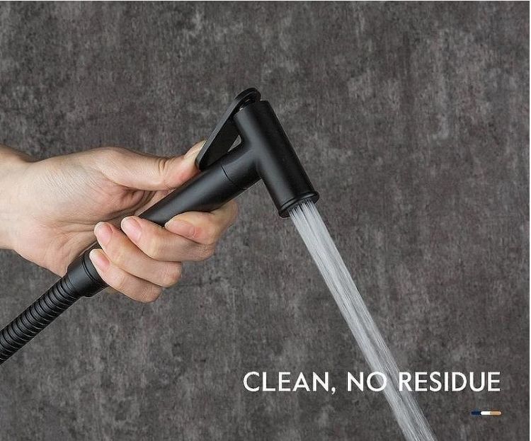 Гигиенический душ со смесителем Frap F7505-6 Черный матовый Гигиенический душ со смесителем Frap F7505-6 Черный матовый