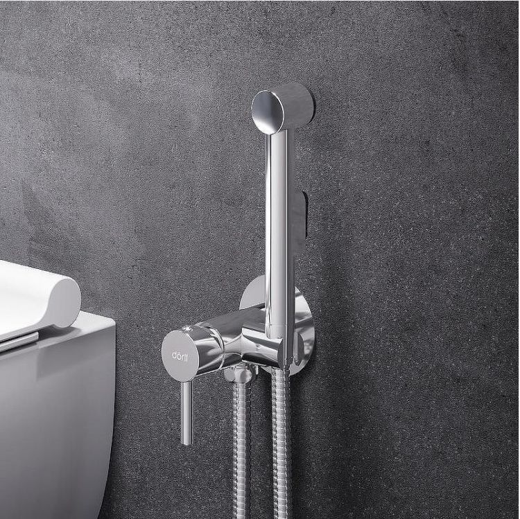 Гигиенический душ со смесителем Dorff Logic D3075000 Хром Серый Гигиенический душ со смесителем Dorff Logic D3075000 Хром Серый