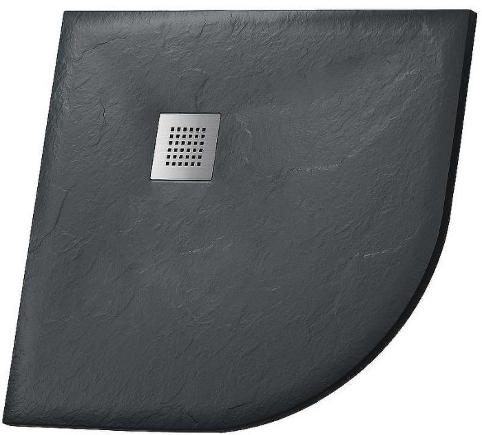 Душевой поддон из искусственного камня Grossman Strong 90x90 GR-S29090 Графит