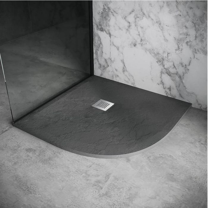 Душевой поддон из искусственного камня Grossman Strong 90x90 GR-S29090 Графит