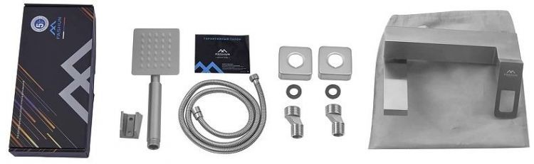 Смеситель для ванны Fashun A53117 цвет Сатин