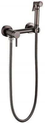 Гигиенический душ со смесителем Grocenberg GB103N-BG Графит