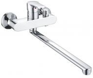 Смеситель для ванны Shevanik S5622 универсальный цвет Хром