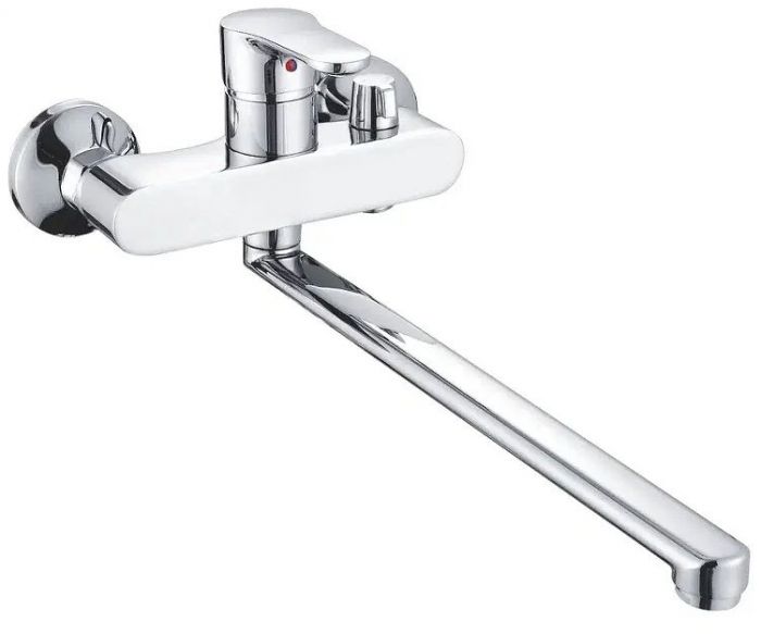 Смеситель для ванны Shevanik S5622 универсальный цвет Хром