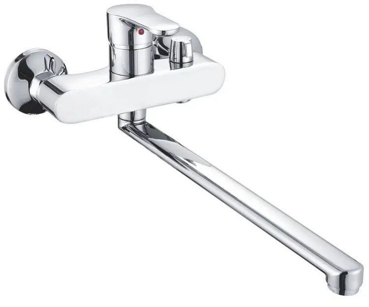 Смеситель для ванны Shevanik S5622 универсальный цвет Хром Смеситель для ванны Shevanik S5622 универсальный цвет Хром