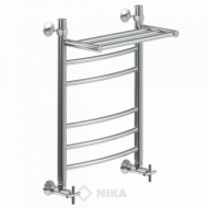 Полотенцесушитель Ника ЛД (г) ВП-60/40/46 с полочкой водяной