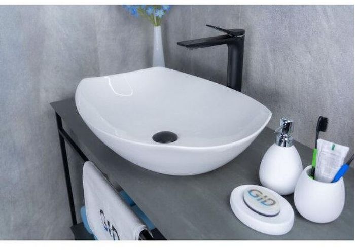 Раковина-чаша Gid Creativo N9137 56 51177 цвет Белый