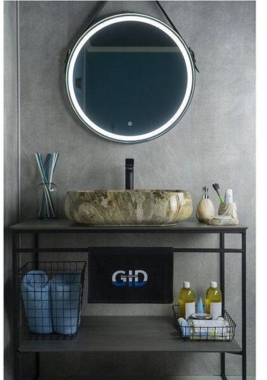 Раковина-чаша Gid Geometrico Mnc186 56 54423 цвет Под камень глянцевый