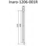 Электрический полотенцесушитель Маргроид Inaro 1270x60 Inaro-1206-001R правый Хром