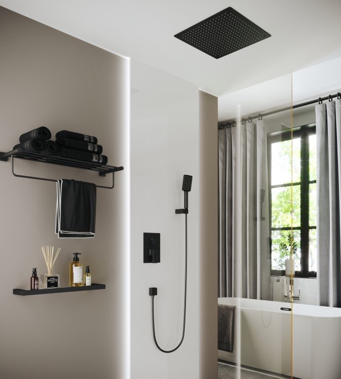 Душевая система встроенная Timo Selene SX-2029/03SM черный Душевая система встроенная Timo Selene SX-2029/03SM черный