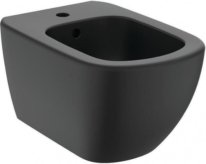 Биде Ideal Standard Tesi T3552V3 подвесное Черный шелк