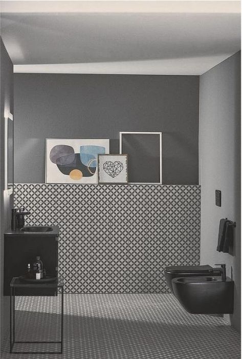 Биде Ideal Standard Tesi T3552V3 подвесное Черный шелк