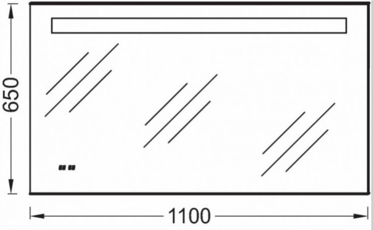 Зеркало Jacob Delafon EB1431-NF