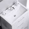 Тумба под раковину Aqwella Манчестер 70 MAN01073 Белый глянец
