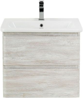 Тумба под раковину BelBagno 60 ALBANO-CER-600-2C-SO-RVB подвесная Rovere Vintage Bianco