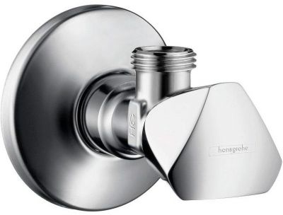 Запорный вентиль Hansgrohe E 13902000 угловой Хром