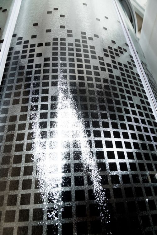 Душевая кабина Deto L 801 с электрикой BLACK 100x100x215 Душевая кабина Deto L 801 с электрикой BLACK 100x100x215