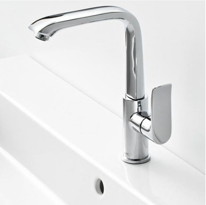 Hansgrohe Metris Смеситель для раковины 230, однорычажный, cо сливным клапаном Push-Open, цвет: хром