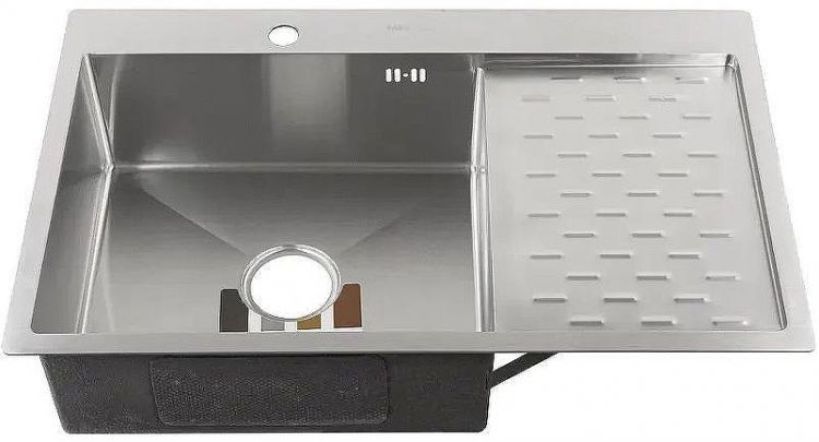 Кухонная мойка Fabia 80х50 80503L Сатин