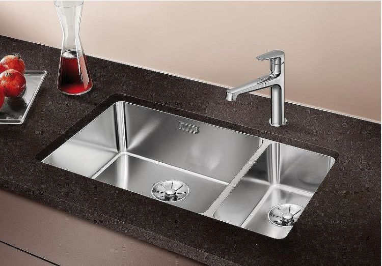 Кухонная мойка Blanco Andano 500/180-U 522991 Нержавеющая сталь с зеркальной полировкой