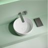 Раковина накладная CERAMICANOVA Taycan, круглая, диаметр 375 мм, белая CN12003