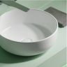 Раковина накладная CERAMICANOVA Taycan, круглая, диаметр 375 мм, белая CN12003
